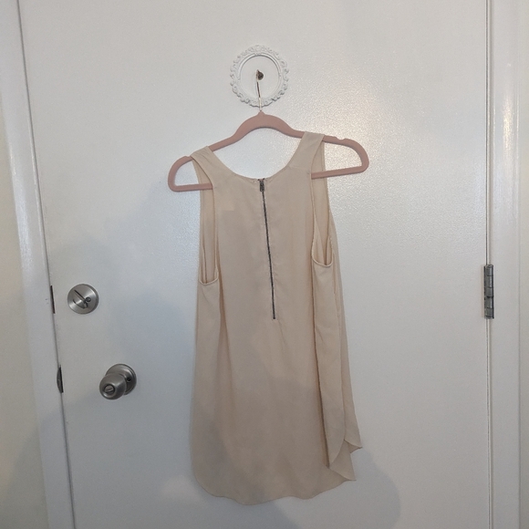 Wilfred tank with zipper at back, cream size medium - Picture 2 of 3